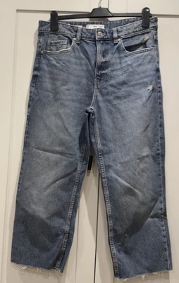 MANGO Blue Jeans Size 12 Eur 40 - Image 1 of 4
