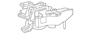 Genuine Lexus Side Mount 12305-0P010 - Picture 1 of 2