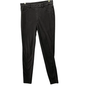 Uniqlo Heattech Ultra High Rise Leggings Pants Womens L Black 30-31 Inch - Picture 1 of 8