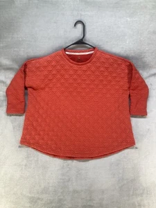 Tuckernuck Sport Women’s Azalea Quilted Pullover 3/4 Sleeve Sweatshirt Size M/L - Picture 1 of 10