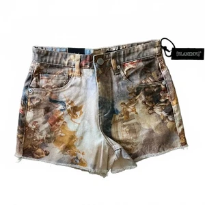 BLANKNYC Jeansshorts, Größe 26, blau, Damen Fotodruck Cutoff - Bild 1 von 7