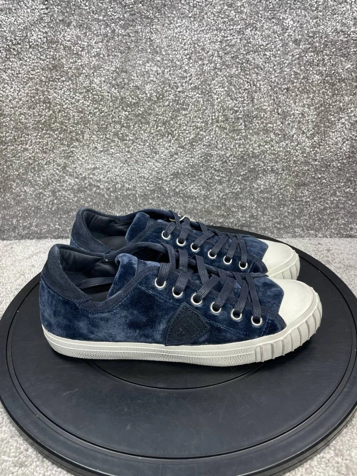 Zapatillas informales Philippe Model para mujer talla 39 EU 8.5 US azul medianoche Foto 1 de 4