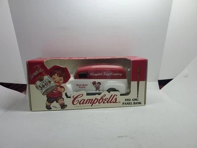 Campbell's 1951 GMC Panel Bank Die Cast Metal Bank - new in box - Image 1 of 4