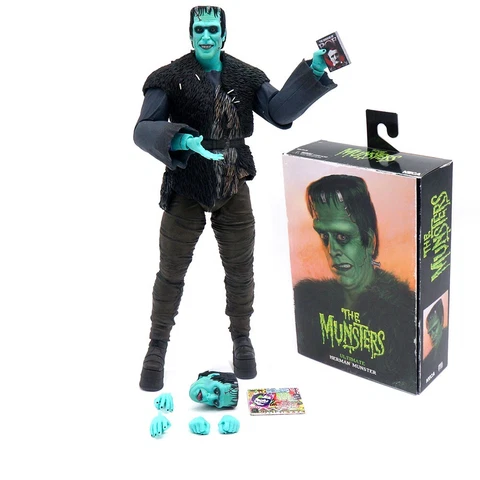 NECA The Munsters Herman Munster 7" PVC Action Figure Model Toy Kids Gift NEW Cover