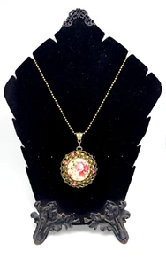 Precioso collar Michal Negrin con coloridos cristales colgantes. - Imagen 1 de 10