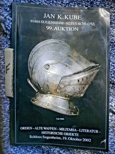 F BOOK MILITARY WAR HISTORICAL OBJECTS CATALOUGE SWORDS UNIFORMS GERMAN ETC - Picture 1 of 9