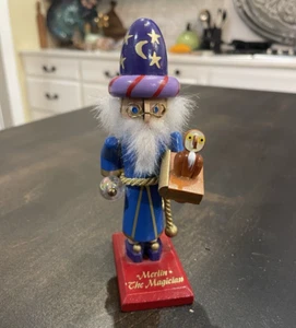 Steinbach Mini "Merlin The Magician" - SIGNED - Ltd. Edition - 5.5" B104 - Picture 1 of 6