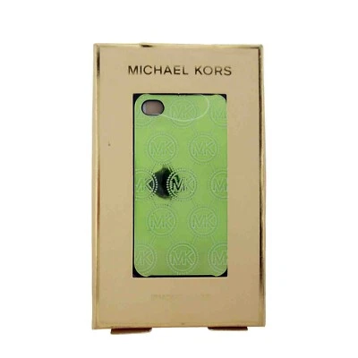 Funda de teléfono MICHAEL KORS Lime MK Signature iPhone 4/4s Foto 1 de 3