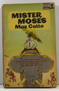 Mister Moses Humour Fiction Max Catto 1963 PB Pan Vintage book suspense hilarity - Bild 1 von 13