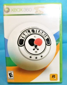 Rockstar Games Presents: Table Tennis (Xbox 360, 2006) Complete w/ Manual - Picture 1 of 3