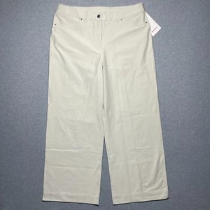 Lululemon Pants Womens 33 City Sleek 5 Pocket High Rise Wide Leg Utilitech - Picture 1 of 17