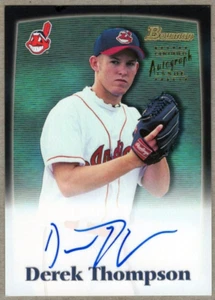 DEREK THOMPSON - 2000 BOWMAN DRAFT AUTÓGRAFO RC - Imagen 1 de 2
