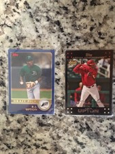 Bj And Justin Upton Brothers Topps Rookie Cards (2)