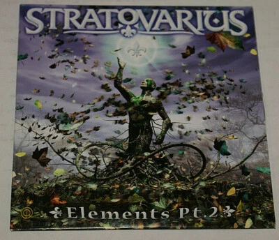  Stratovarius ‎– Elements Pt.2  Rare Cd Promotioal German Import Vg++ To Nm Htf - Image 1 of 4