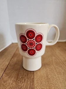 Steubenville Pottery Bandana Pattern Coffee Mug 4-3/4 in. Tall - Picture 1 of 7
