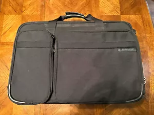 Briggs & Riley Travelware 2-Wheel Expandable Luggage Carry On Briefcase 21in EUC - Picture 1 of 10