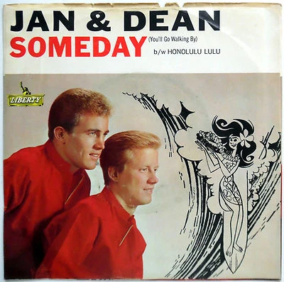 Jan & Dean 45 Someday / Honolulu Lulu Surf Liberty 1963 e1254 - Photo 1/4