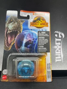 MATCHBOX BLUE 2022 JURASSIC WORLD DOMINION GYROSPHERE DINOSAUR PARK - Picture 1 of 2