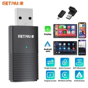 GetPairr Mini Wireless Apple Carplay Android Auto Adapter USB Auto Dongle Box - Bild 1 von 11