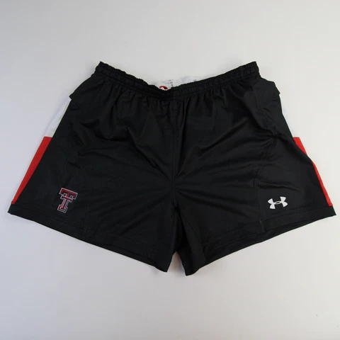 Texas Tech Red Raiders Under Armour Athletic Shorts Men's Black/Red New Cover