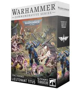 Warhammer 40k Space Marines: Lieutenant Titus! Games Workshop! Free Shipping! - Picture 1 of 1