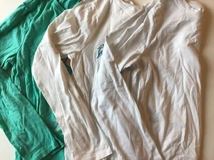 Girls Shirts Size XL 14 Cat & Jack Children's Place Carter's Kid White Green Lot - Picture 1 of 10