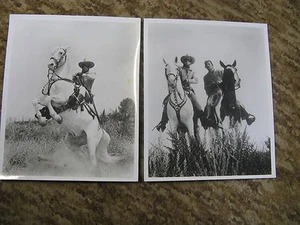 Two Vintage Photographs / Photos - Lone Ranger & Tonto - Set #6 - Picture 1 of 1
