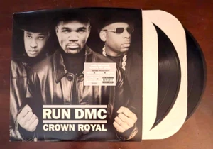 Run DMC: Crown Royal x2 LP 2001 Arista 07822-16400-1 Vinyl LP Record - Picture 1 of 13