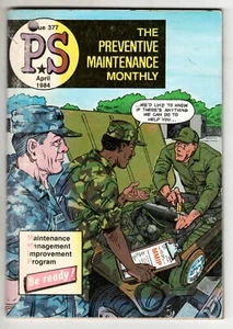 Preventive Maintenance Monthly Magazine 377 April 1984 MMIP Program Army Vintage - Picture 1 of 2
