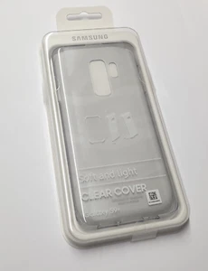 Official Samsung Clear Cover Bumper Case for Samsung Galaxy S9 Plus S9+ Clear - Picture 1 of 3