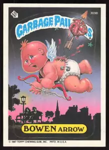 Garbage Pail Kids Serie 8 1987 #309B Bowen Arrow LP - Imagen 1 de 2