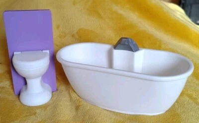 Juego de baño inodoro y bañera Kidkraft  Foto 1 de 4