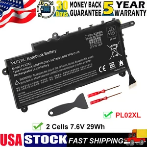 PL02XL Laptop Battery for HP Pavilion 11-n x360 11-n010dx HSTNN-LB6B, PTN-C115 - Picture 1 of 10