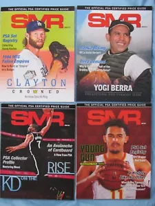 LOT OF 9 VINTAGE PSA MAGAZINE PRICE GUIDES - L. HAMILTON, TOM BRADY, STEPH CURRY - Picture 1 of 3