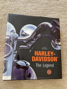Harley Davidson The Legend Hardcover Motorcycle Book Zierl & Rebmann Used - Picture 1 of 12