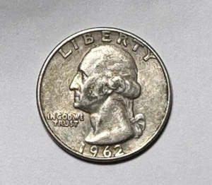 1962 D Washington Quarter Silver RPM and DDR Error - Picture 1 of 4