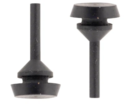 Par de parachoques de cenicero de goma OER para camionetas Chevy y GMC 1968-1972 Foto 1 de 4