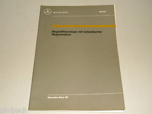 Workshop Manual Introduction Mercedes Benz Omnibus Abgasfilteranlage O 405 407