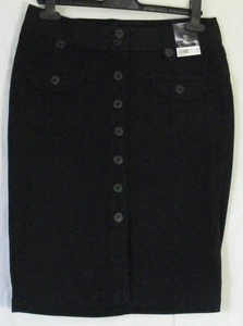 Schwarzer Stretch-Bleistiftrock "Dorothy Perkins" - Größe 10 - Bild 1 von 2