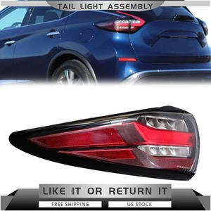 Left Driver Side For Nissan Murano 2019-2024 Outer Tail Light Assembly LED Lamp - Picture 1 of 15