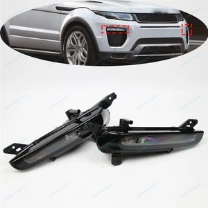 Clear Pair Front Fog Light Assembly For Land Rover Range Rover Evoque 2016-2019 - Picture 1 of 6