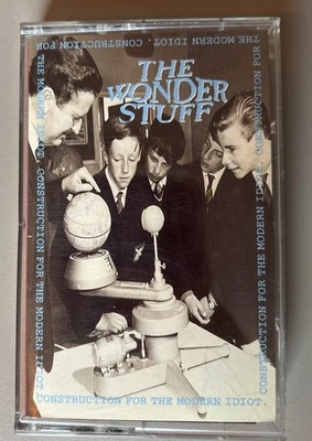 THE WONDER STUFF - CONSTRUCTION FOR THE MODERN IDIOT - Cassette Tape Album 1993 - Image 1 of 4
