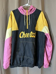 Cheetos Chester Cheetah Jacket Windbreaker Unisex Large 1/4 Zip Size 2XL - Picture 1 of 5