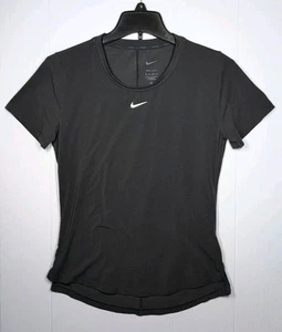 Nike Dri-FIT UV One Luxe Damen Kurzarm Oberteil Shirt Schwarz Gr. XS DD0618-010 - Bild 1 von 3