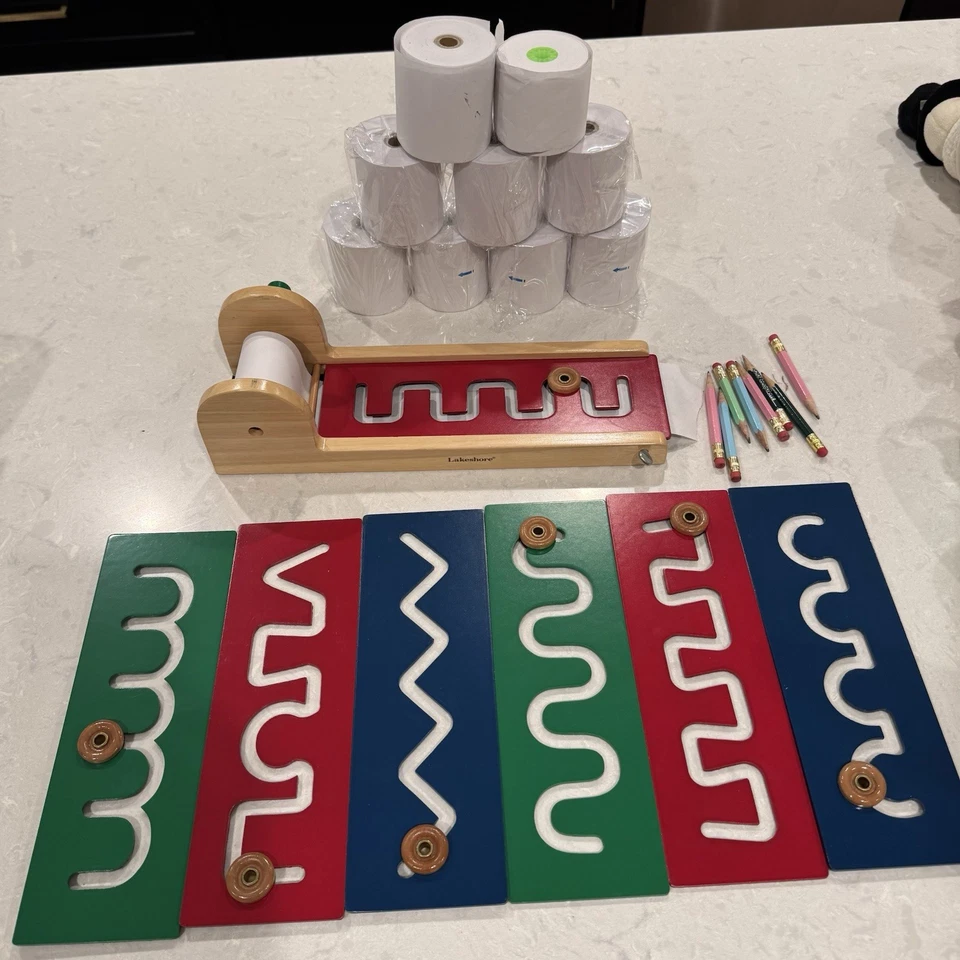 Доска для обучения моторным навыкам LAKEHORE предварительное письмо - полная - дополнительная бумага - Изображение 1 из 4