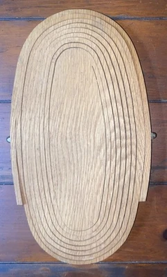 Folding Spiral Collapsible Wooden Farmhouse Basket - Image 1 of 4