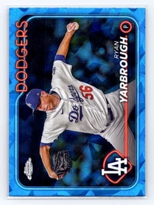 Actualización cromada Topps 2024 edición Sapphire #USCS68 Ryan Yarbrough - Imagen 1 de 2