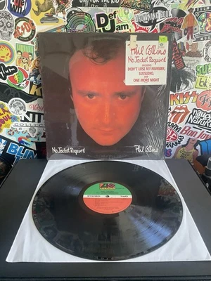 PHIL COLLINS Куртка Не Требуется VG+ ВИНИЛ С НАКЛЕЙКОЙ HYPE  - Изображение 1 из 2