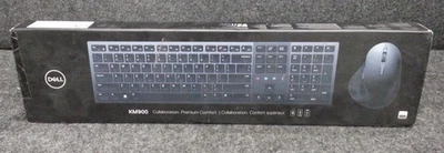 Dell KM900 Premier Wireless Backlit Keyboard & Mouse Graphite * - Image 1 of 4