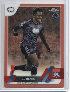 2022-23 Topps Chrome UWCL #98 Vicki Becho RC Rose Gold Mojo Refractor #/125 - Picture 1 of 2